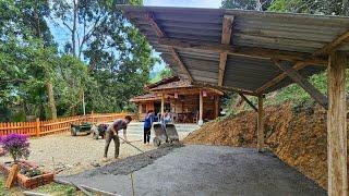 KONG, NHAT & DAN quickly completed the garage before the new year