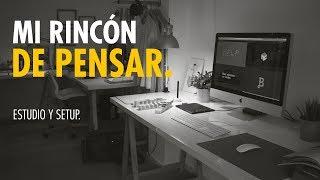 Estudio y setup de un diseñador gráfico freelance / Marco Creativo