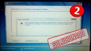 Solución Error No se encontró ningún controlador de dispositivo