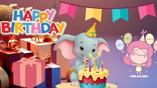 Birthday song for everyone | kids learning cartoon video | educational fun video song | #kidssong