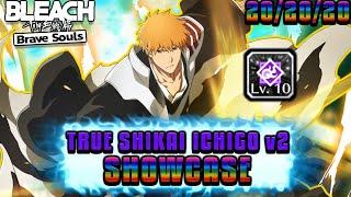 INSANELY BUSTED! TYBW True Shikai Ichigo v2 T20 Showcase Bleach Brave Souls