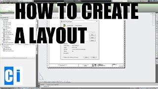 AutoCAD How to Create Layouts - New Layout Tutorial