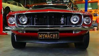 1969 Mach 1 Ford Mustang - Brand New Build and Test Drive!