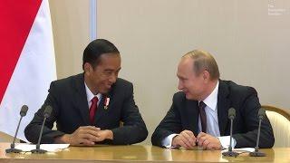 Presiden Jokowi di Rusia