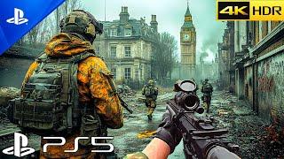 ATTACK ON TERRORIST HIDEOUT LONDON | Immersive Realistic ULTRA GRAPHICS GAMEPLAY 4K 60FPS COD MW