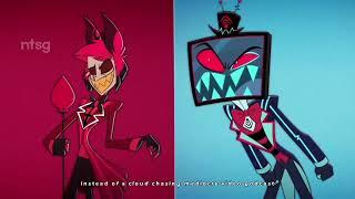 Hazbin Hotel Alastor & Vox song with lyrics"