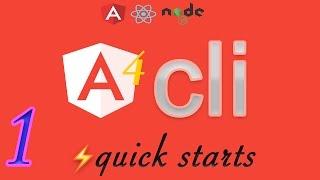 angular cli  quickstarts  angular 4