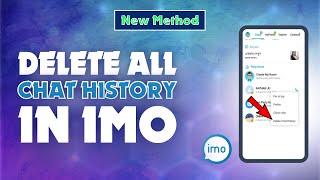 How To Delete All Chat History In Imo 2024 | Skill Wave