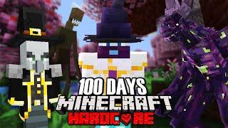 I Survived 100 Days in Magic N' Dungeons in Minecraft Hardcore