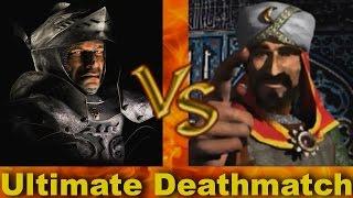 Wolf vs Saladin - Ultimate Deathmatch | Stronghold Crusader AI-Battle