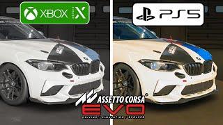 Assetto Corsa Evo PS5 vs Xbox Series X Graphics Comparison