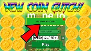 Mope.io *NEW* COIN GLITCH! | GAINING +50 000 COINS AFTER DEATH! | Beta.Mope.io New Update