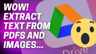 Google Drive - Extract Text from Image and PDF - Convert PDF to Word | Mauricio Aizawa