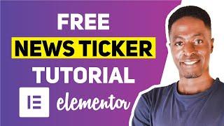 Create News Ticker In Elementor For Free (Show Breaking News, Notifications & Announcements)