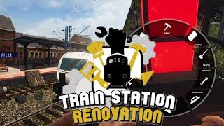 Train Station Renovation | Fun Train Fixing Simulation Game