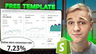 How To Get a 6-7% Conversion Rate for Your Shopify Store (FREE product page template)