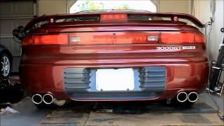 Mitsubishi 3000GT Old vs New Exhaust