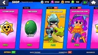 YEEEEEES! NEW GIFTS FROM SUPERCELL IS HERE!?! LUCKY MONSTER EGGS OPENING | Brawl Stars