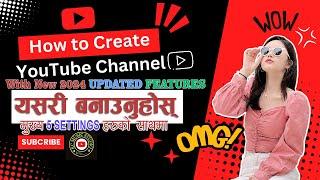 Create Youtube Channel in Nepali | Youtube Channel Kasari Banaune Nepali | Technology Channel Nepal