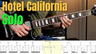 Hotel California Guitar Solo Lesson With Tabs