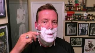 RazoRock - Dead Sea Shave Soap and German 37 Slant Razor. First use & opinion.