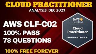 AWS Cloud Practitioner Exam Questions Dumps - DEC JAN 2024 (CLF-C02)