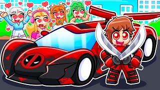 Rizzing Girls With The NEW $50,000,000 DEADPOOL Car In Roblox Driving Empire!