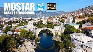 Mostar - Walking in the City in 4K UHD (60 fps)