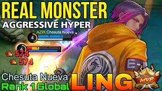 Monster Ling Deadly Hyper - Top 1 Global Ling by Chesuta Nueva - Mobile Legends