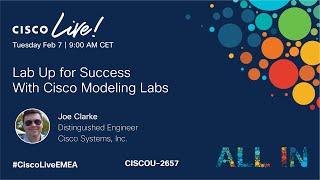 Lab Up For Success With Cisco Modeling Labs