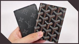 LOUIS VUITTON vs GOYARD Wallet Comparison | Pocket Organizer vs St. Marc