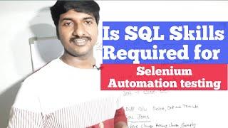 SQL Concepts for selenium automation Tester | what are the SQL skills required for software Testing