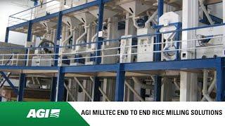 AGIMILLTEC END TO END RICE MILLING SOLUTIONS