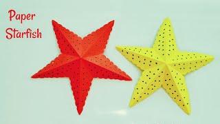 How To Make Paper Star Fish |  Paper Star Fish | DIY Paper Crafts | Diary Of Art