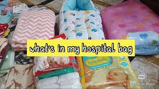 hospital bag me kya kya rakhe for delivery  what's in my hospital bag । baby assential for hospital