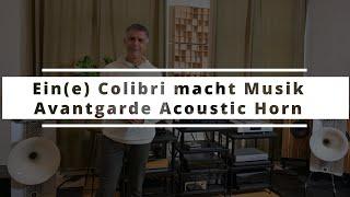 Ein(e) Colibri macht Musik – Avantgarde Acoustic Horn