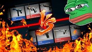 EPIC CASE BATTLE! TheKost9 VS Justie! (CS:GO)