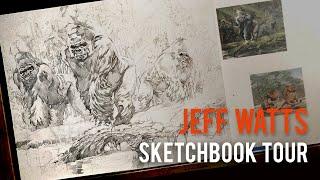 3 Epic Sketchbook Tours with Jeff Watts