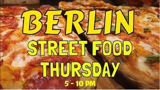 Street Food Berlin Markthalle Neun, Mercato Nove Berlino Germania, International Food Berlin.