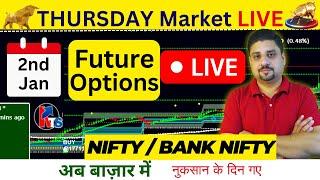 2nd Jan :  Live Intraday trading | today option trading , all strategy in options trading ,