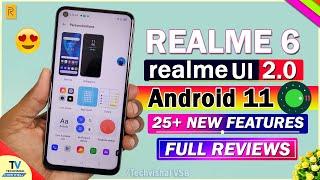 Realme 6 New realme Ui 2.0 Android 11 Update Full Review | 25+ TOP Features | Realme 6 New Update