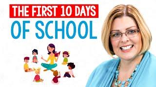 My First 10 Days of School Tips and Lesson Plans for Your Preschool Classroom [ + FREE Lesson Plan]