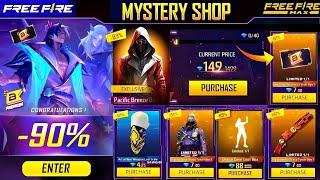 MYSTERY SHOP FREE FIRE | FREE FIRE MYSTERY SHOP OCTOBER MONTH BOOYAH PASS DISCOUNT | FF NEW EVENT