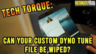 Will a flat battery wipe my tune? Can a mechanic wipe my tune? Can a dealership wipe my tune?