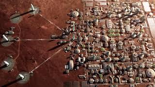 Elon Musk unveils the future SpaceX Mars colony