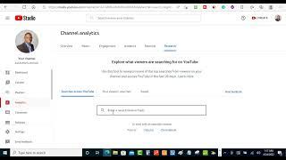 How to use Channel Analytics Research Tab on YouTube Analytics