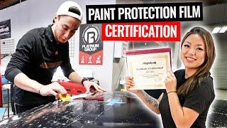 Paint Protection Film Certification Training!