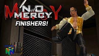 WWF No Mercy - All Finishers (N64)