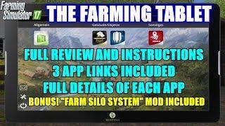 FS17 - The Farming Tablet With 3 Apps "Mod Review"