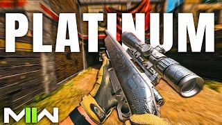 How to unlock PLATINUM CAMO on MAARKSMAN RIFLES (Modern Warfare 2)